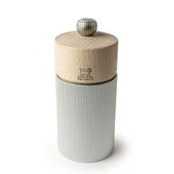 Peugeot Line Salzmühle Aluminium Natur 12 cm- Küchenhelfer