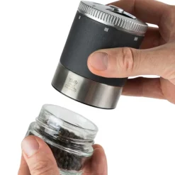 Peugeot Maestro Geschenkset Pfefferbar u'Select Graphit 11 cm mit Premium-Pfeffergläsern- Küchenhelfer