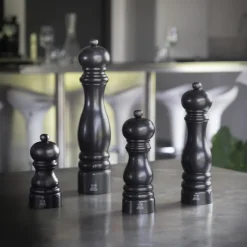 Peugeot Paris Black Satin U´Select Pfeffermühle 12 cm- Küchenhelfer