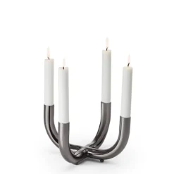 Philippi Salone Vierarmiger Kerzenleuchter- Kerzenhalter