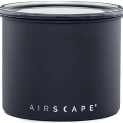Planetary Design Airscape Edelstahl-Aromabehälter Klein Mattschwarz- Kaffee & Tee