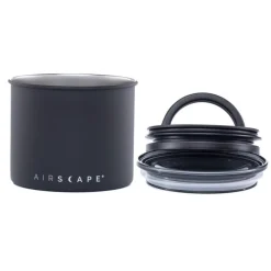 Planetary Design Airscape Edelstahl-Aromabehälter Klein Mattschwarz- Kaffee & Tee