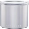 Planetary Design Airscape Edelstahl-Aromabehälter Klein Silber Gebürstet- Kaffee & Tee