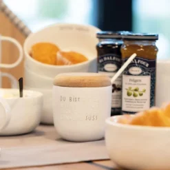 Räder Guten Morgen Dose Du bist doch nicht aus Zucker- Geschirr (3)