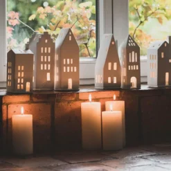 Räder Lichthaus Giebeldach- Kerzenhalter