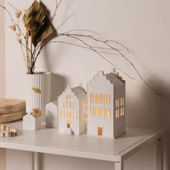 Räder Lichthaus Großes Backsteinhaus- Kerzenhalter