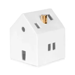 Räder Lichthaus mit goldenem Schornstein- Kerzenhalter