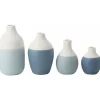 Räder Mini-Flaschenvasen Blau 4er Set- Vasen