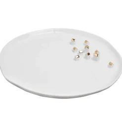 Räder Porzellangeschichten Teller Dorf Gold 32 cm- Schalen & Körbe