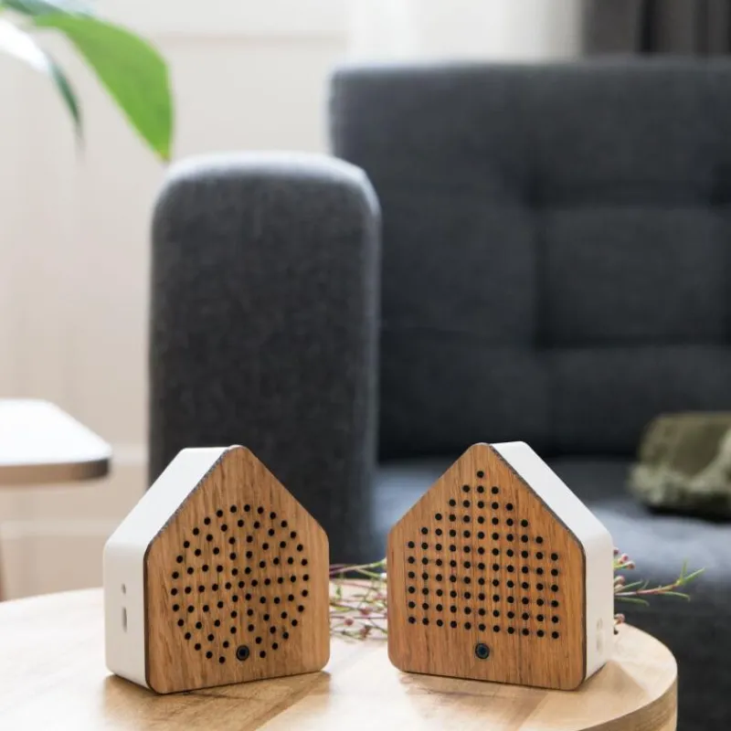 Relaxound Zirpybox Holz 2-teilig- Wohnaccessoires