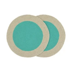 REMEMBER Baumwoll-Tischset Mint 2er Set- Tischsets