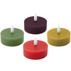 REMEMBER LED Teelichter Levi 4er Set- Kerzen