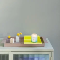 REMEMBER Metall-Tablett Ryo Groß Mocca- Aufbewahrung (3)