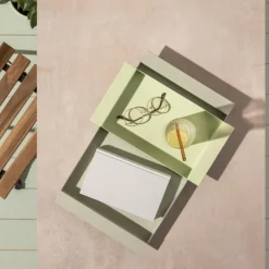 REMEMBER Metall-Tablett Ryo Klein Mint- Aufbewahrung (3)