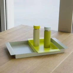 REMEMBER Metall-Tablett Ryo Groß Aquamarine- Aufbewahrung (3)