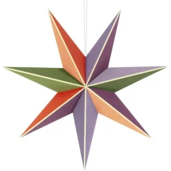 REMEMBER Papierstern Sirius- Decken- & Wandleuchten