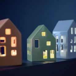 REMEMBER Teelichthaus Nyhavn Pfirsich- Kerzenhalter