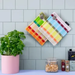 REMEMBER Topflappen 2er Set Nr. 6- Küchenhelfer