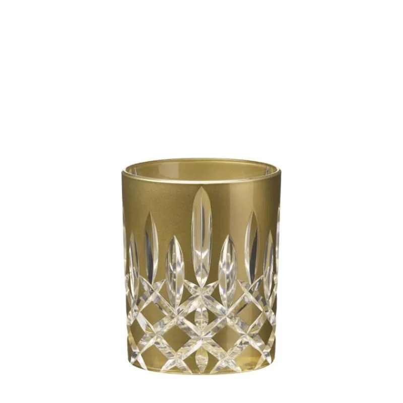 Riedel Laudon Kristallbecher Gold- Spirituosengläser