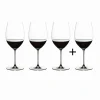 Riedel Veritas Merlot Cabernet Kauf 4 Zahl 3- Rotweingläser
