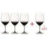 Riedel Vinum Cabernet Sauvignon Merlot Kauf 4 Zahl 3- Rotweingläser