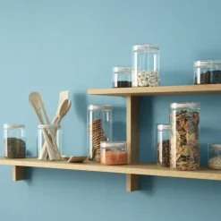 Rig-Tig Store-It Aufbewahrungsglas Hellgrau 1 l- Aufbewahrung (3)