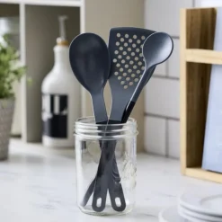 Rosti Optima Küchenhelfer-Set 3-teilig Schwarz- Küchenhelfer