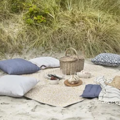 Södahl Melange Sitzkissen Indigo 40 x 40 cm- Kissen & Decken