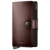 Secrid Miniwallet Dusk Dark Brown+- Geldbörsen