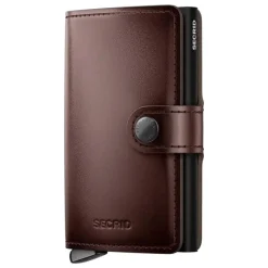 Secrid Miniwallet Dusk Dark Brown+- Geldbörsen