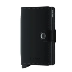 Secrid Miniwallet Matte Black- Geldbörsen