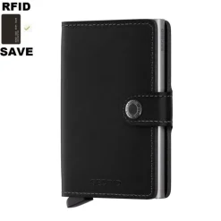 Secrid Miniwallet Original Black- Geldbörsen