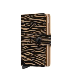 Secrid Miniwallet Zebra Beige- Geldbörsen