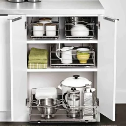 simplehuman Ausziehbarer Schrank-Organisator 22,8 cm- Aufbewahrung (3)