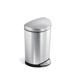 simplehuman Halbrunder Treteimer 10 l- Aufbewahrung (3)