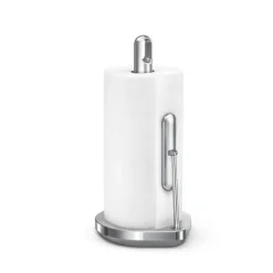 simplehuman Küchenrollenhalter Spannarm Gebürsteter Edelstahl- Küchenhelfer