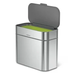 simplehuman Kompost-Caddy 4 l Gebürsteter Edelstahl- Aufbewahrung (3)