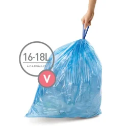simplehuman Passgenaue Müllbeutel Code V 20 Stück- Aufbewahrung (3)