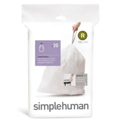 simplehuman Passgenaue Müllbeutel Code R 20 Stück- Aufbewahrung (3)