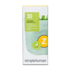 simplehuman Passgenaue Müllbeutel Code Z 30 Stück- Aufbewahrung (3)