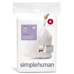simplehuman Passgenaue Müllbeutel Code A 30 Stück- Aufbewahrung (3)