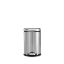 simplehuman Runder Treteimer Edelstahl 4,5 L- Aufbewahrung (3)