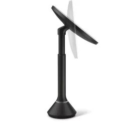 simplehuman Sensorspiegel mit Touch-Helligkeitsregelung Mattschwarz- Badausstattung