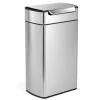 simplehuman Touch-bar-Abfalleimer 40 l Edelstahl- Aufbewahrung (3)