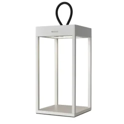 Sompex Akku-Outdoorleuchte Grace Weiß Klein- Tisch- & Bodenleuchten