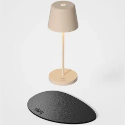 Sompex Akku-Tischleuchte Monaco Sand- Tisch- & Bodenleuchten