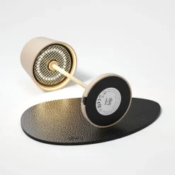 Sompex Akku-Tischleuchte Monaco Sand- Tisch- & Bodenleuchten