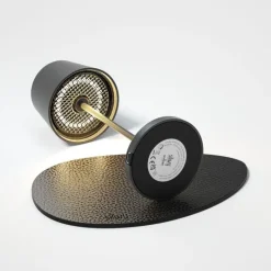 Sompex Akku-Tischleuchte Monaco Schwarz- Tisch- & Bodenleuchten