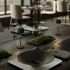 Sompex Akku-Tischleuchte Neapel Micro Schwarz- Tisch- & Bodenleuchten