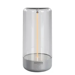 Sompex Akku-Tischleuchte Pulse Silber- Tisch- & Bodenleuchten